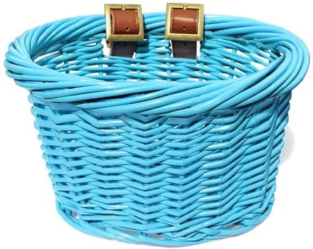 Colorbasket 01549 Kids Front Handlebar Wicker Bike Basket
