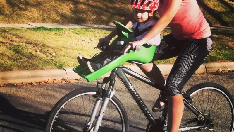 iBert Safe-T Seat front child Bike Seat Review