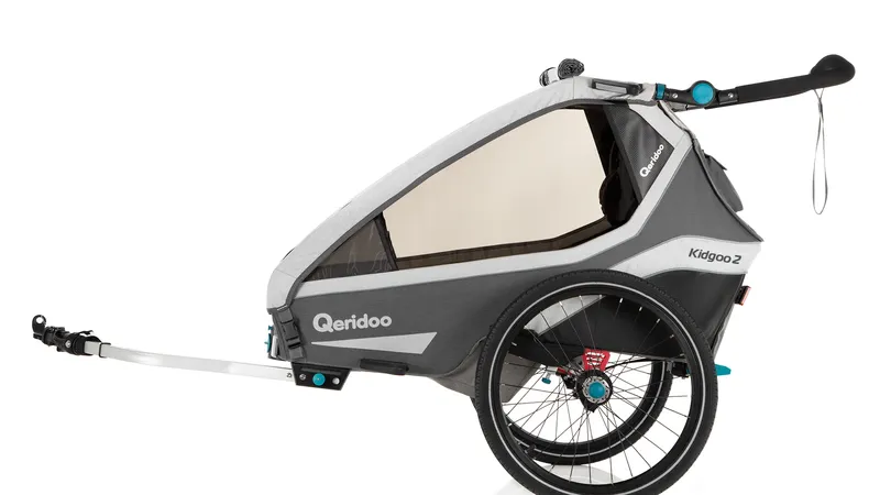 Qeridoo Kidgoo Bike Trailer Review by KiddingZone Experts