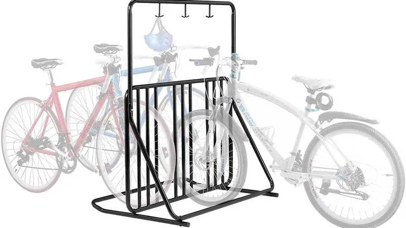 RAD Cycle Six Bike Garage Bike Stand