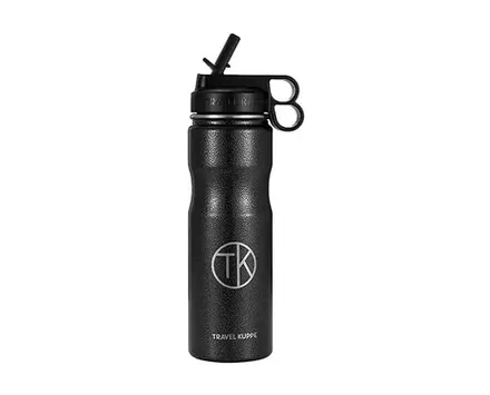 Travel Kuppe Vacuum Insulated Cycling water bottle