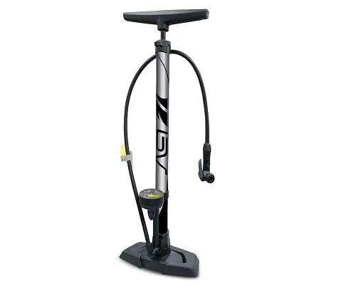 BV Bicycle Ergonomic Floor Pump with Gauge & Clever Air Valve